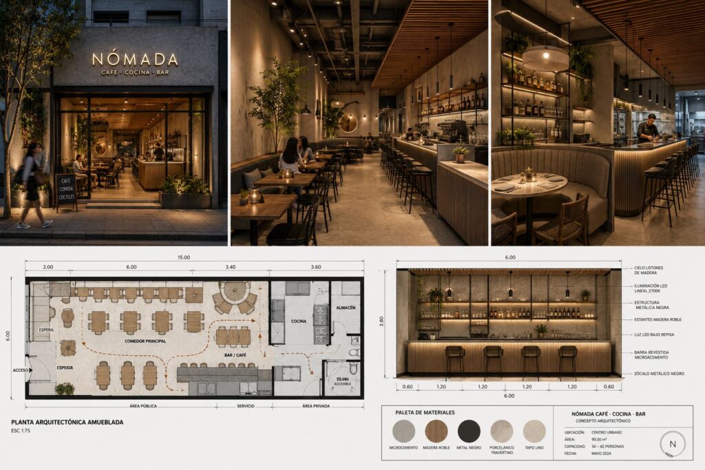 Nómada · Café Cocina Bar